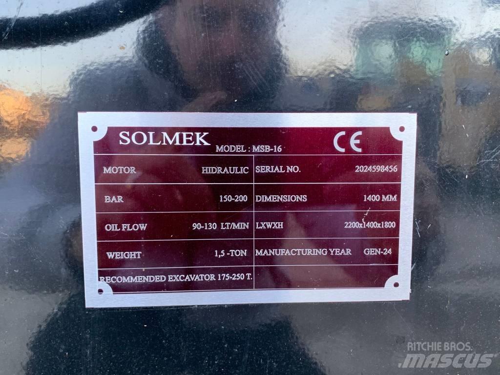 Solmek MSB16 NEW Elekli kepçeler