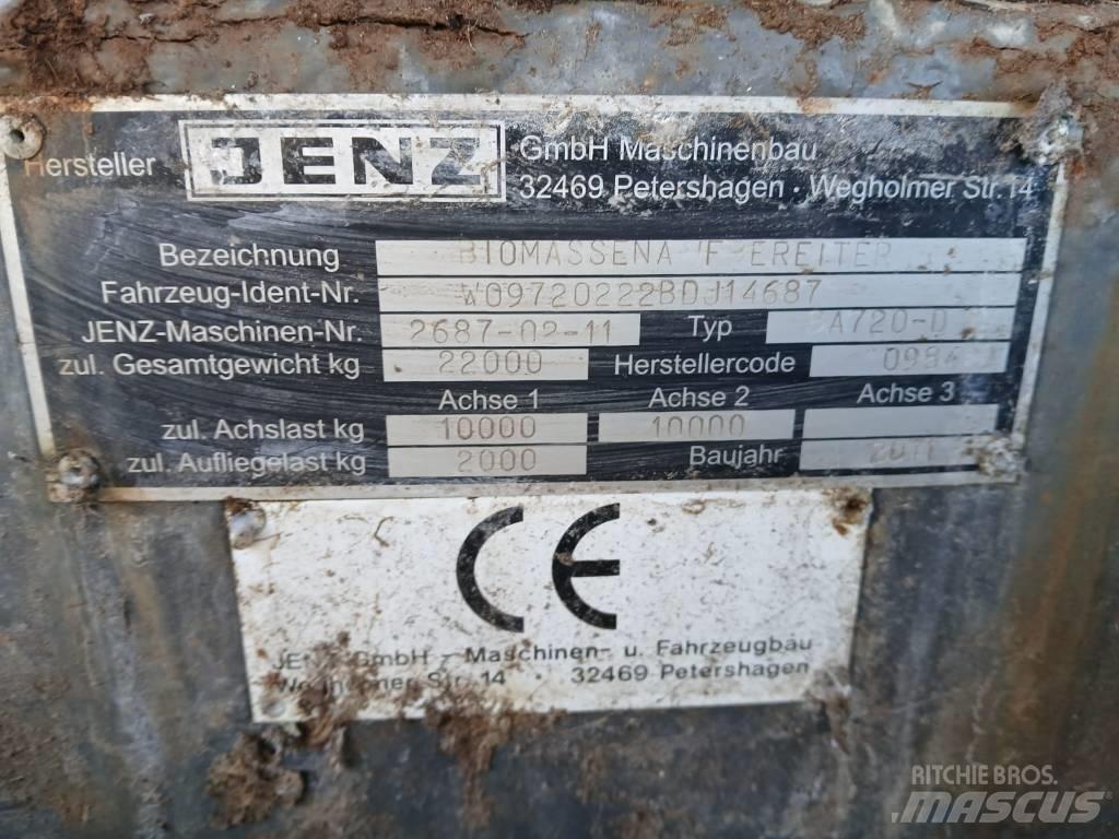 JENZ BA 720 D Ağaç öğütücüler