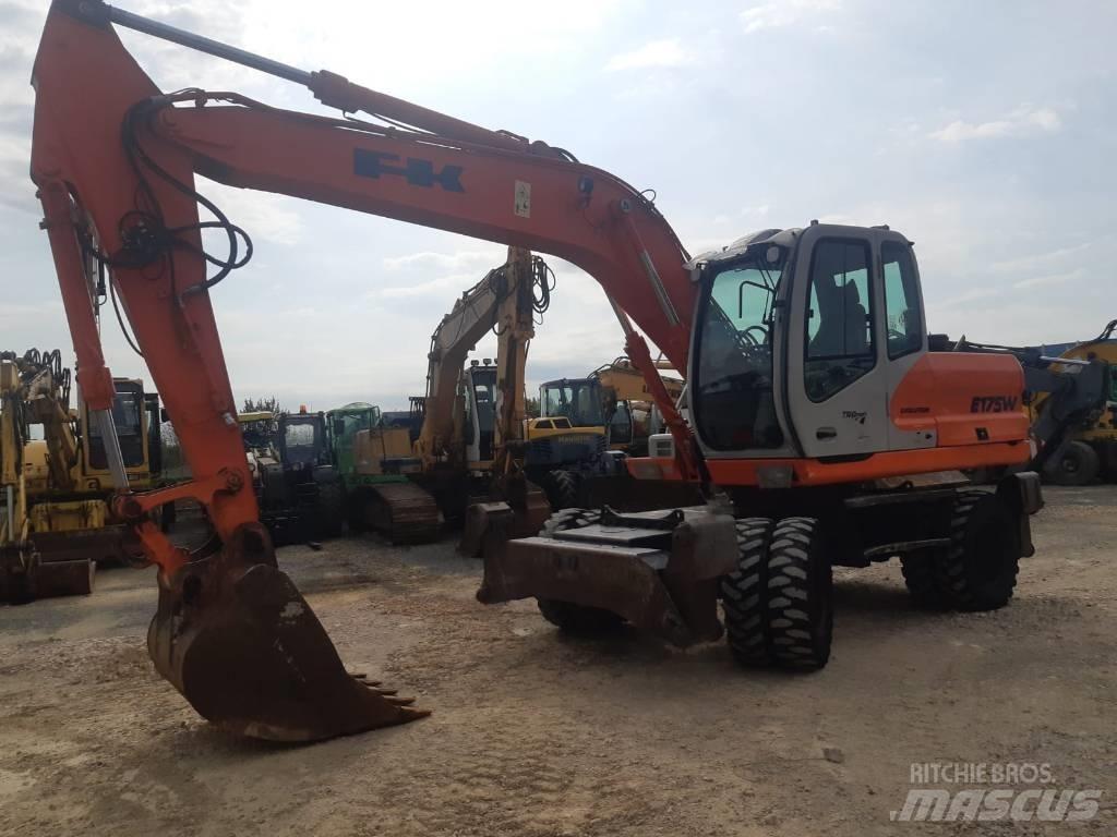 Fiat-Kobelco E175W Lastik tekerli ekskavatörler
