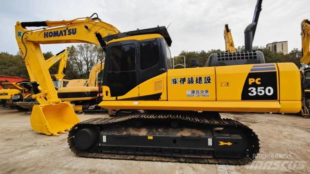 Komatsu PC 350 Paletli ekskavatörler