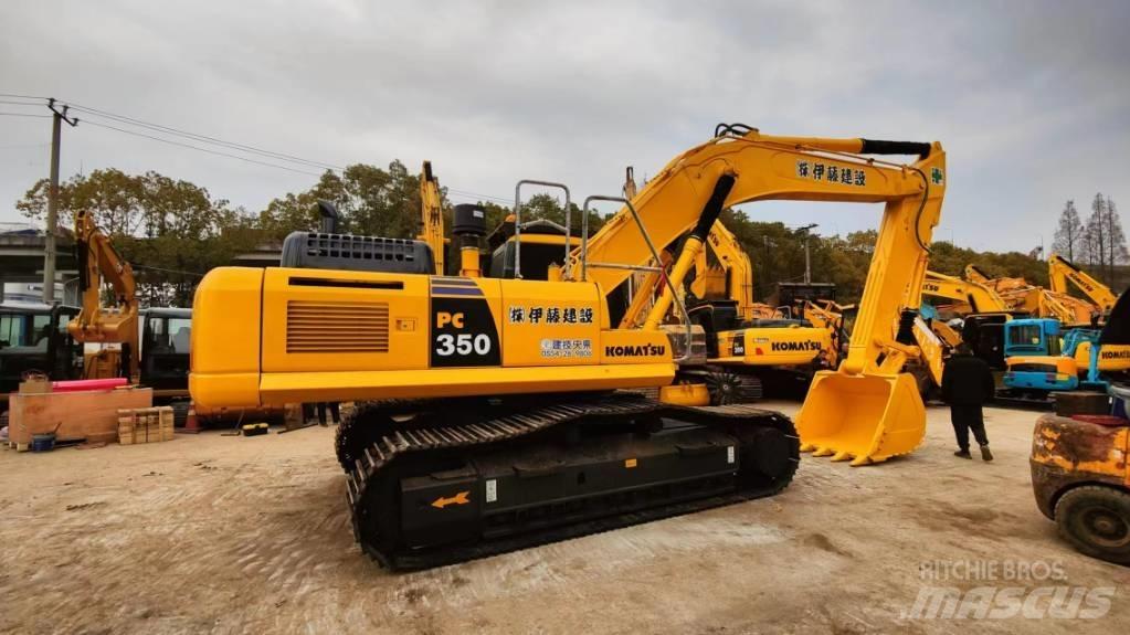 Komatsu PC 350 Paletli ekskavatörler