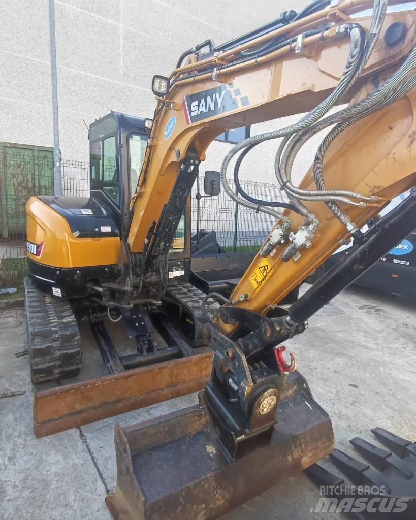 Sany SY50U PLUS Mini ekskavatörler, 7 tona dek