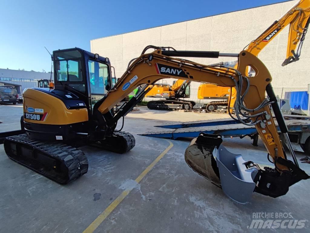 Sany SY50U PLUS Mini ekskavatörler, 7 tona dek