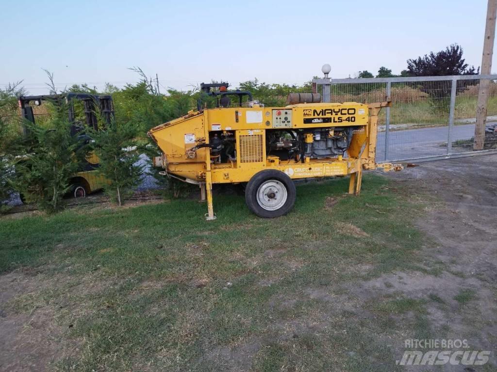 Mayco LS-40 Beton pompaları