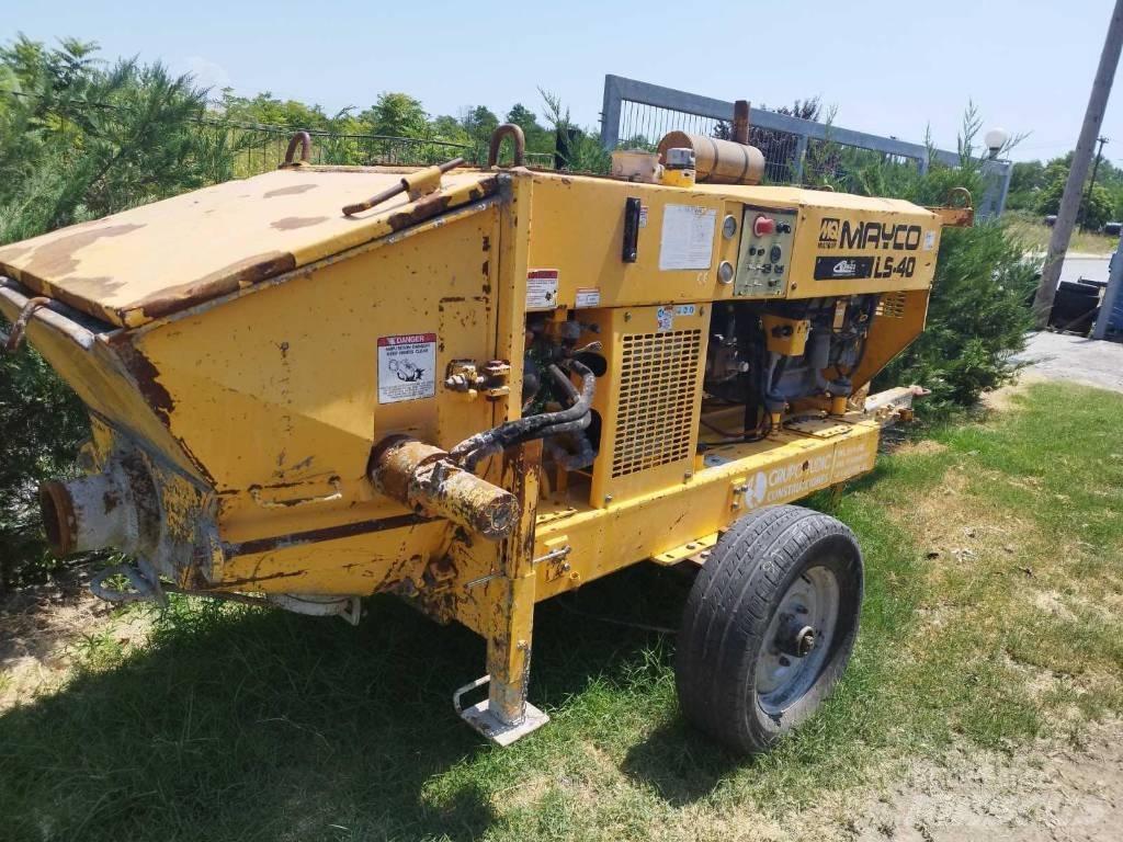 Mayco LS-40 Beton pompaları