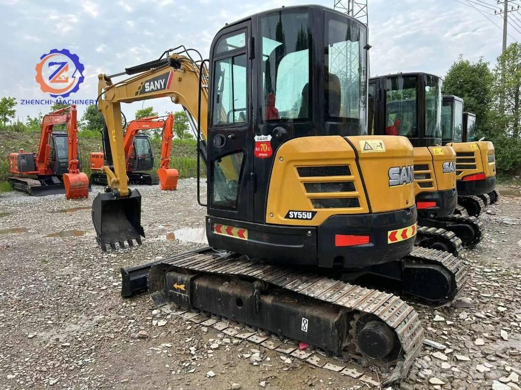 Sany SY 55 U Mini ekskavatörler, 7 tona dek