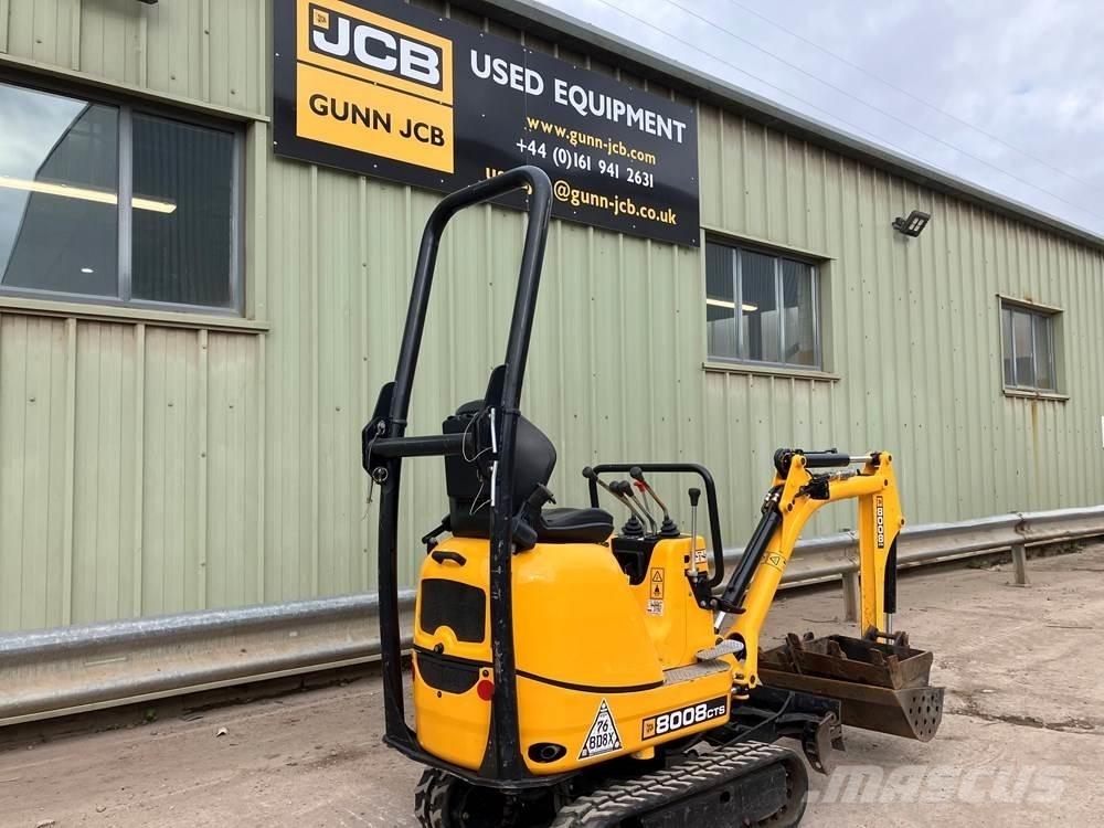 JCB MICRO 8008 Mini ekskavatörler, 7 tona dek