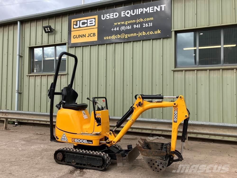 JCB MICRO 8008 Mini ekskavatörler, 7 tona dek