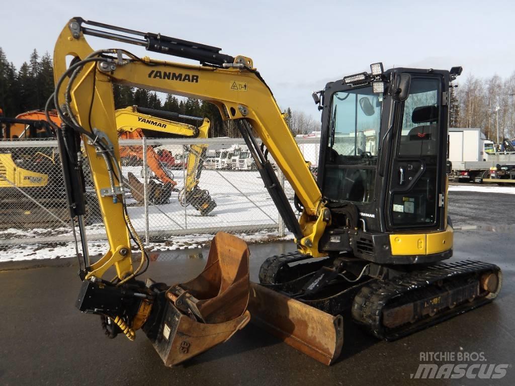 Yanmar Vio 38 Mini ekskavatörler, 7 tona dek