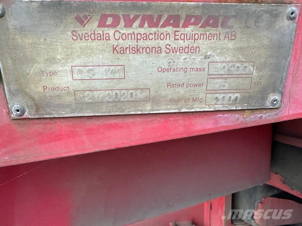 Dynapac CS 141 Çift tamburlu silindirler