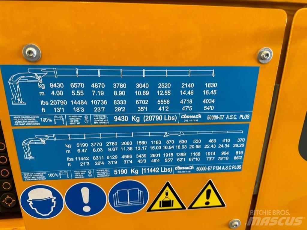 JMG MC 50000 RE Arazi Tipi Vinçler (RT)