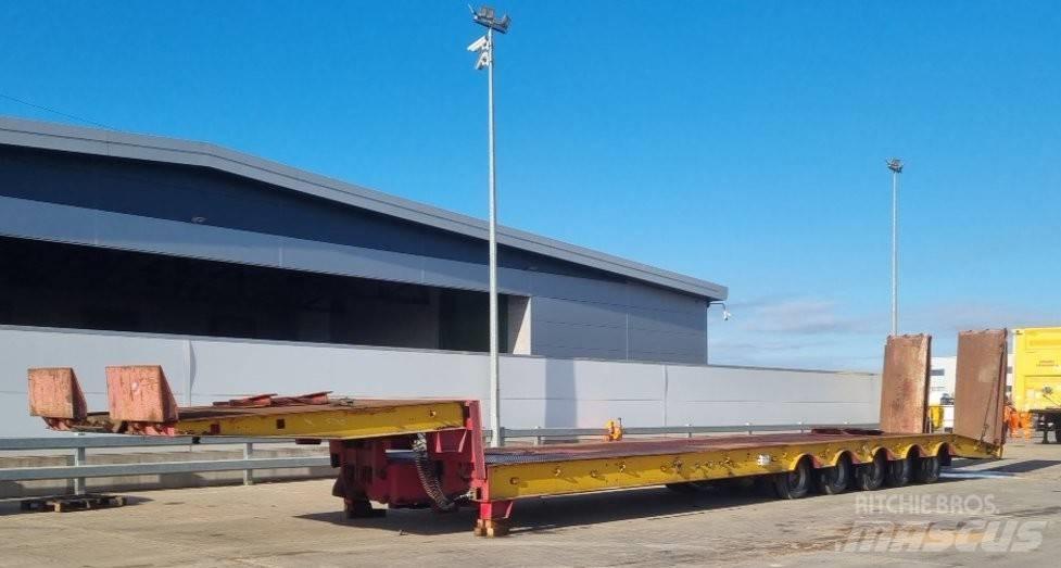 King 70T Trailer Low loader yari çekiciler