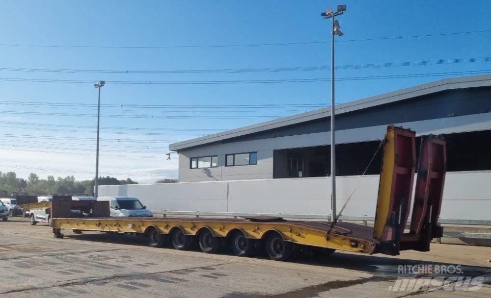 King 70T Trailer Low loader yari çekiciler