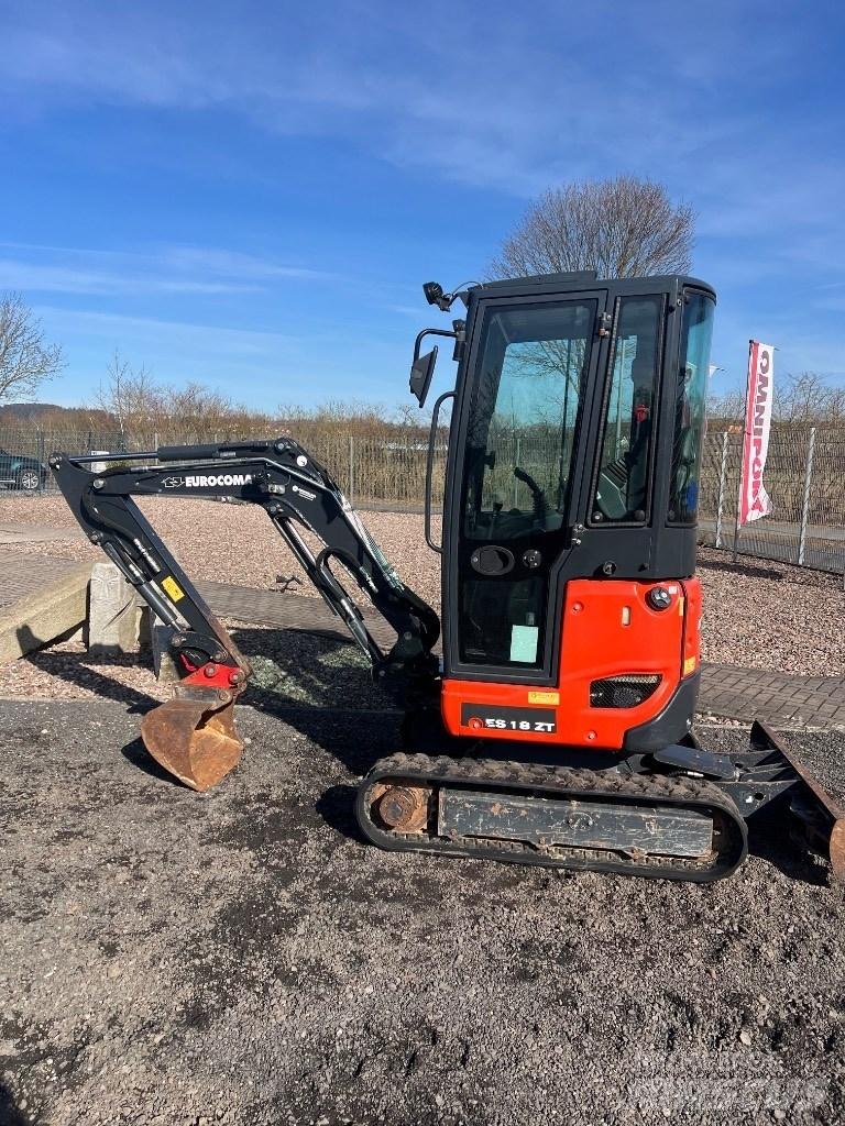 Eurocomach 18 ZT Mini ekskavatörler, 7 tona dek