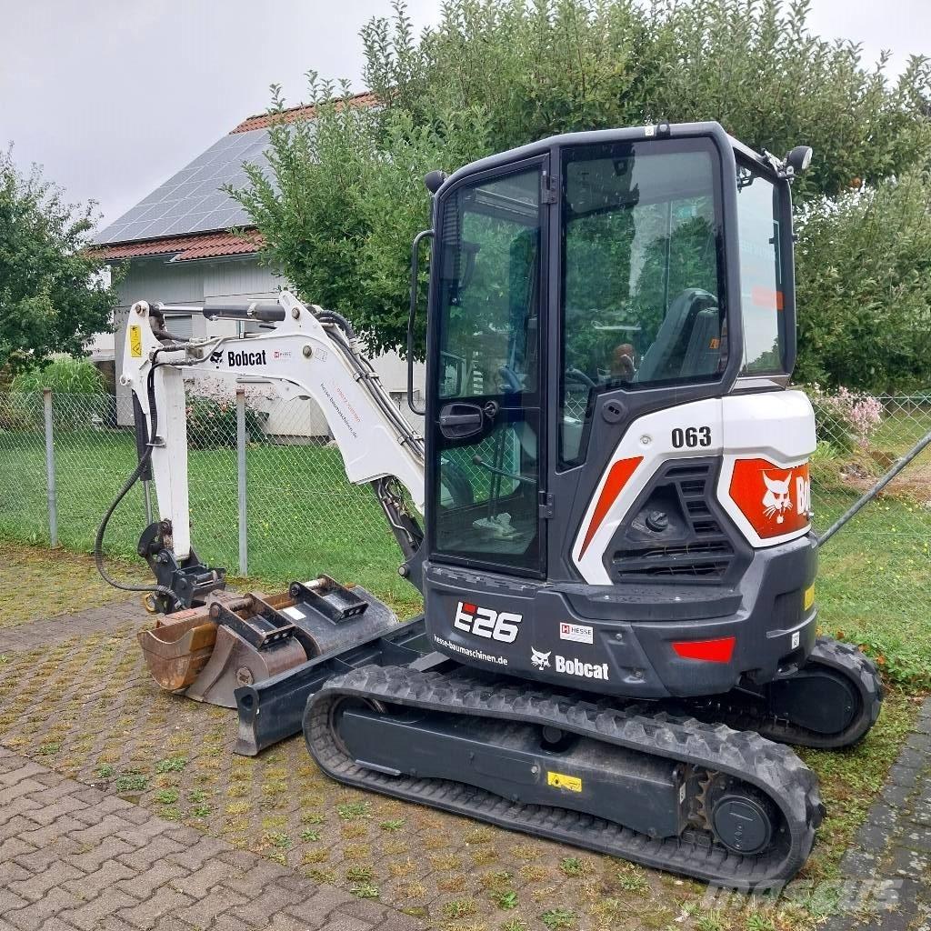 Bobcat E 26 Kabine Mini ekskavatörler, 7 tona dek