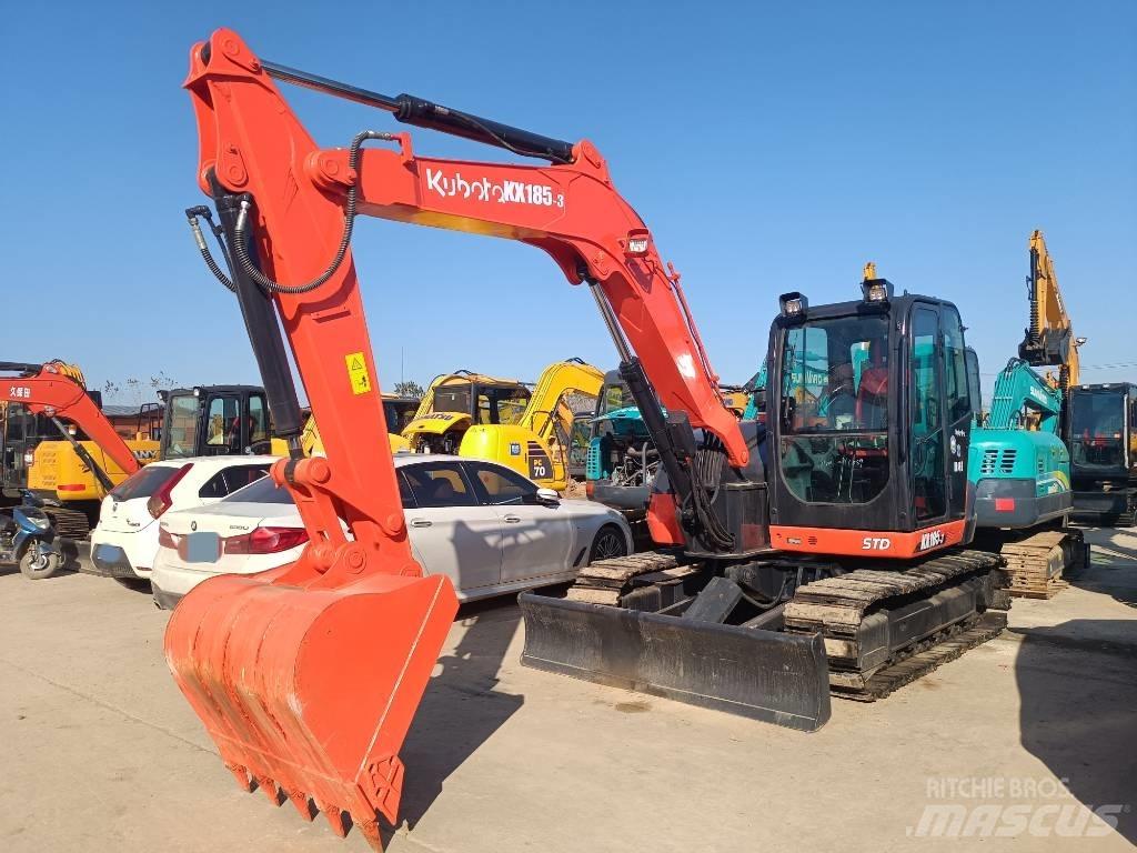Kubota KX 185-3 Mini ekskavatörler, 7 tona dek