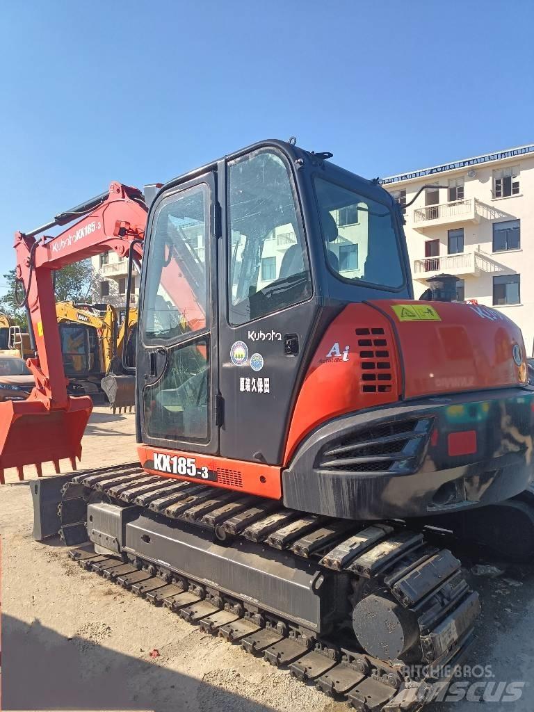 Kubota KX 185-3 Mini ekskavatörler, 7 tona dek