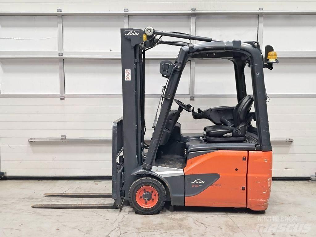 Linde E15-02 Elektrikli forkliftler