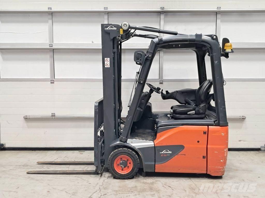Linde E15-02 Elektrikli forkliftler