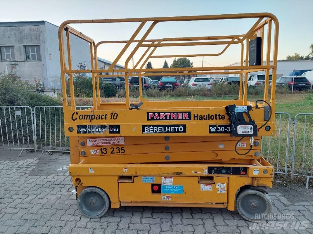 Haulotte Compact 10 Makasli platformlar
