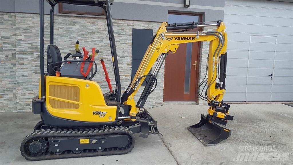 Yanmar Vio 17 Mini ekskavatörler, 7 tona dek