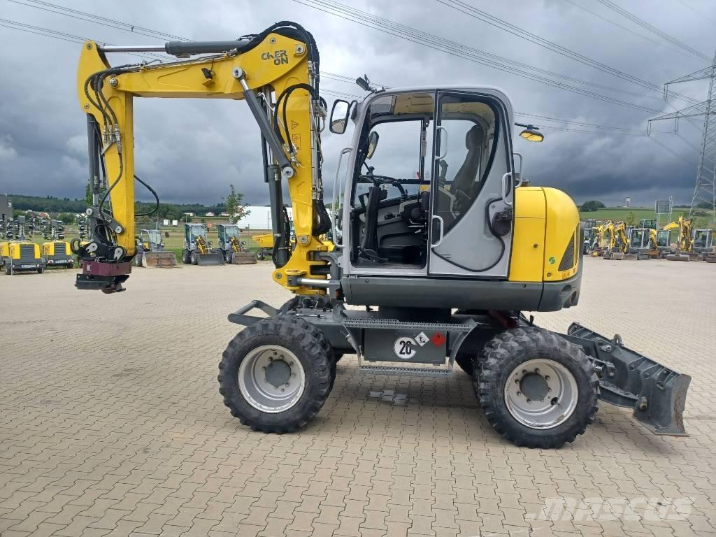 Wacker Neuson EW100 Lastik tekerli ekskavatörler