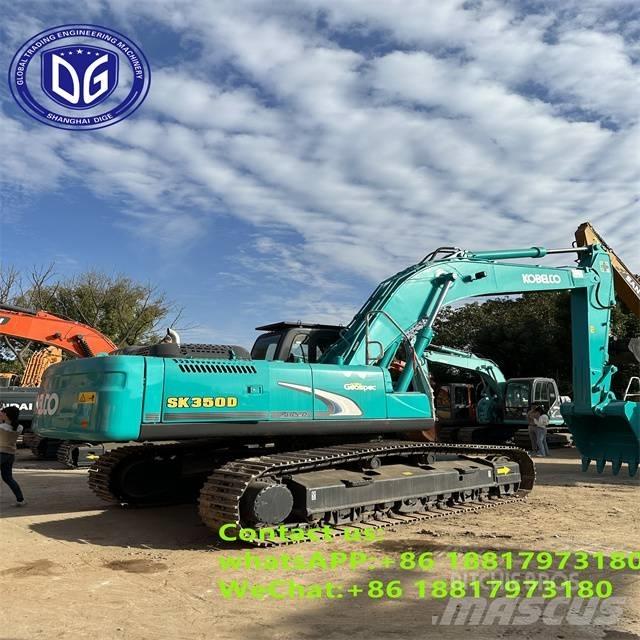 Kobelco SK350D Paletli ekskavatörler