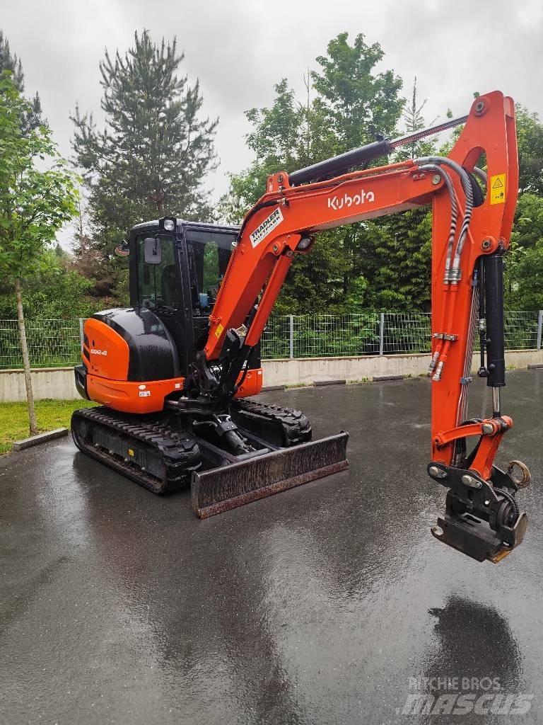 Kubota KX 042-4 Mini ekskavatörler, 7 tona dek