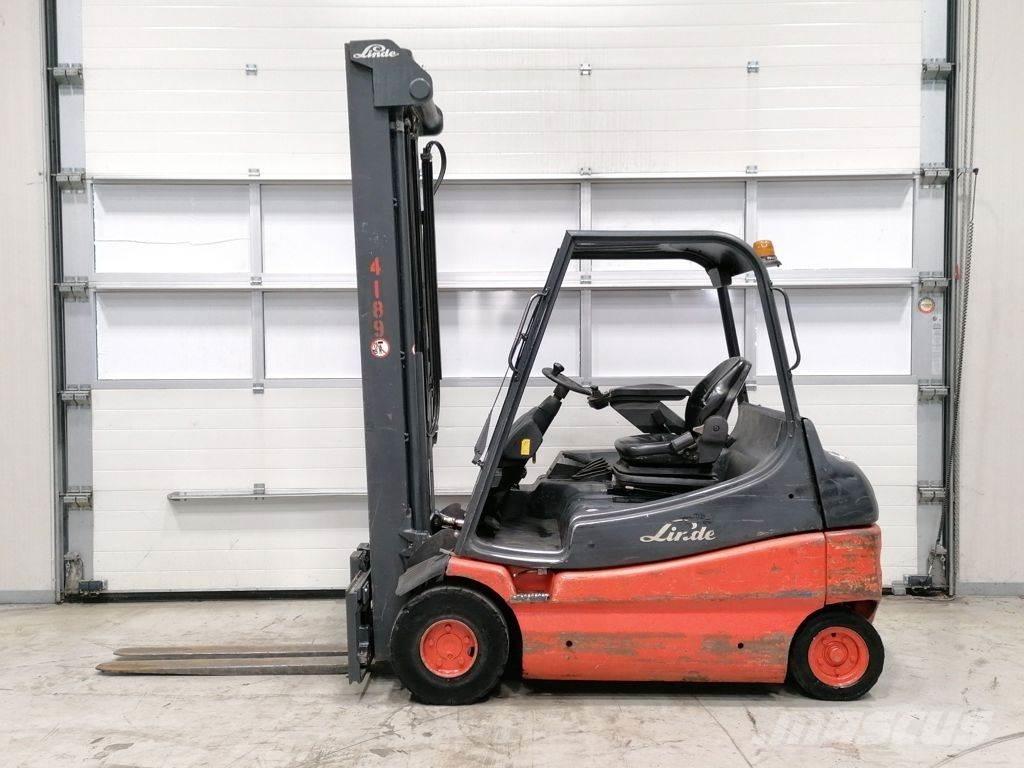 Linde E25-02 Elektrikli forkliftler