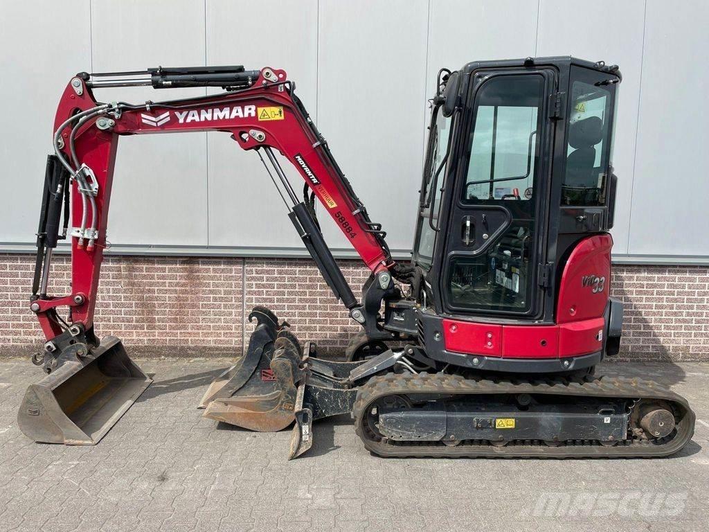 Yanmar VIO33-6 Mini ekskavatörler, 7 tona dek