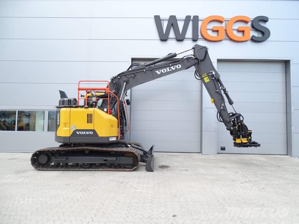 Volvo ECR 145 EL Paletli ekskavatörler