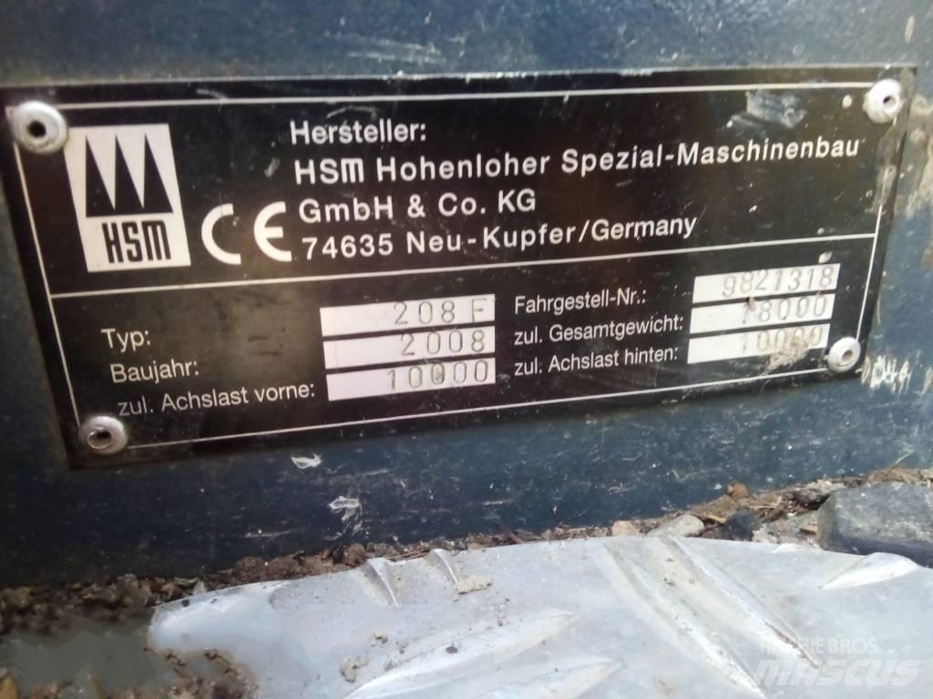 HSM 208 F Tomruk yükleyici traktörler