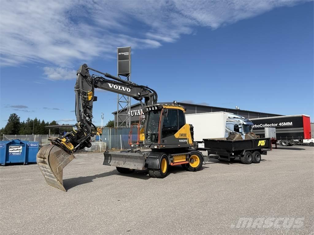 Volvo EWR130E Lastik tekerli ekskavatörler