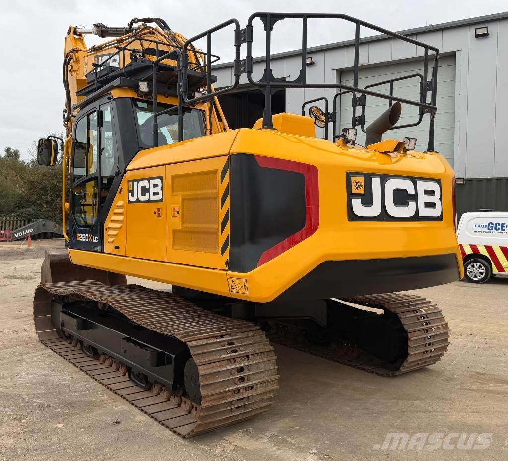 JCB 220X L SV Paletli ekskavatörler