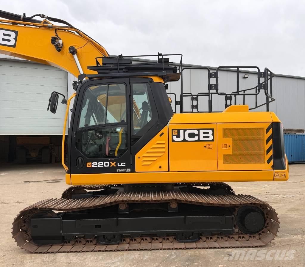 JCB 220X L SV Paletli ekskavatörler