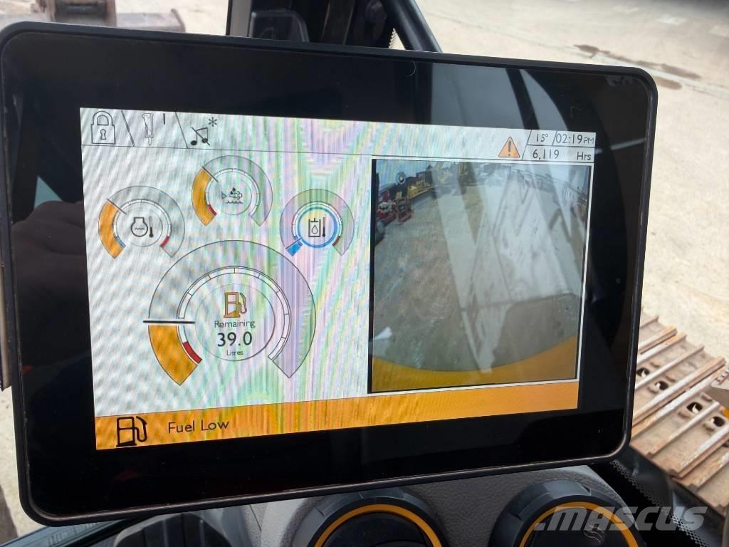 JCB 220X L SV Paletli ekskavatörler