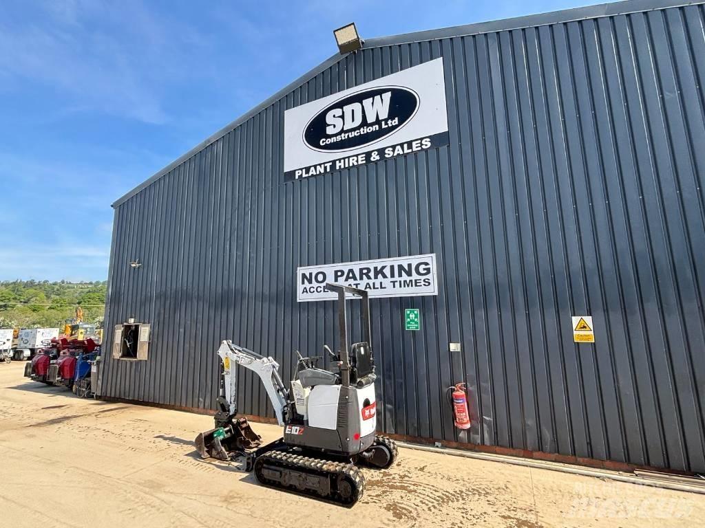 Bobcat E 10 Mini ekskavatörler, 7 tona dek