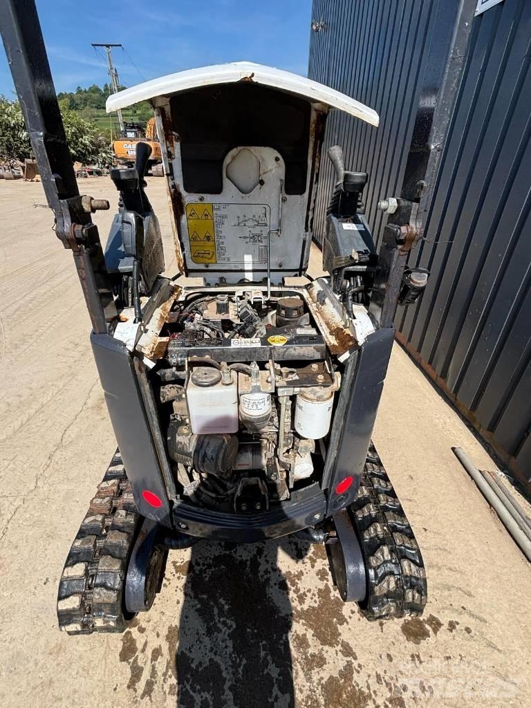 Bobcat E 10 Mini ekskavatörler, 7 tona dek