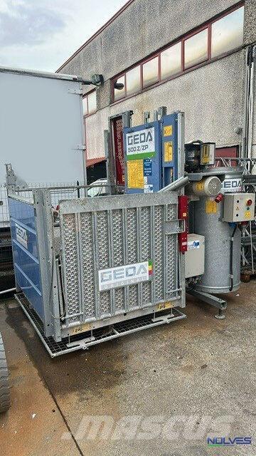 Geda 500Z/ZP Diger lift ve platformlar