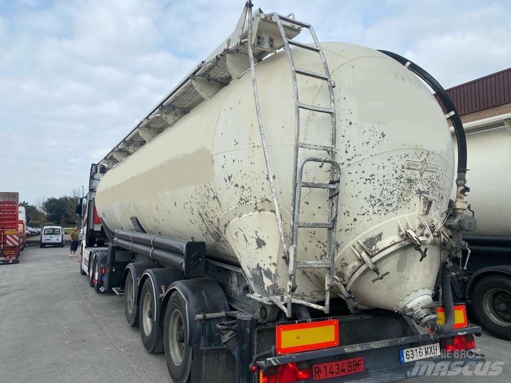 Spitzer SK2458CAL Tanker yari çekiciler