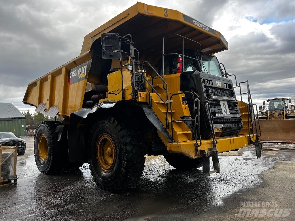 CAT 775 G Yol disi kaya kamyonu