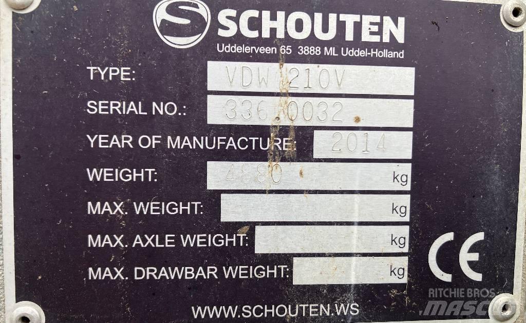 Schouten VDW 210 V Diger hayvancilik makina ve aksesuarlari