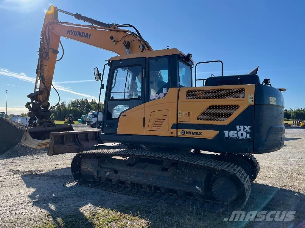 Hyundai HX 160 L Paletli ekskavatörler