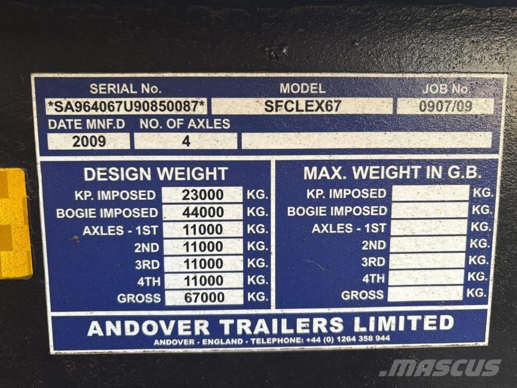 Andover SFCLEX 67 Alçak yükleyici