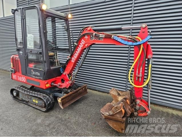 Hinowa v1650 Mini ekskavatörler, 7 tona dek