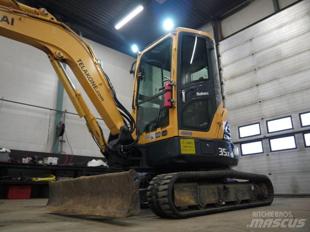 Hyundai R 35 Z-9 Mini ekskavatörler, 7 tona dek