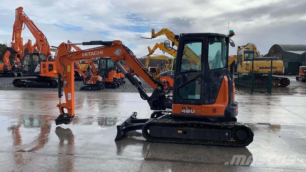 Hitachi ZX 48 U Mini ekskavatörler, 7 tona dek