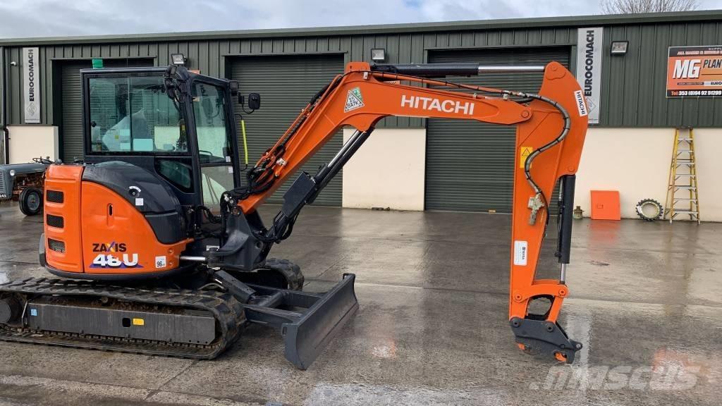 Hitachi ZX 48 U Mini ekskavatörler, 7 tona dek