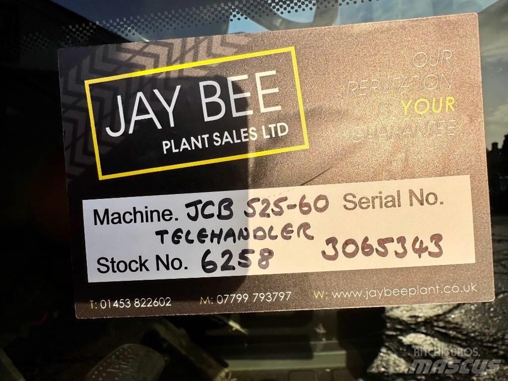 JCB 525-60 Teleskopik yükleyiciler