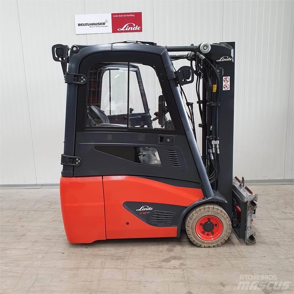 Linde E16C Elektrikli forkliftler